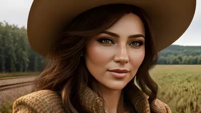 Rustic Romance An Engagement Portrait in a Countryside Setting inspired by Author Liudmila Manzenko