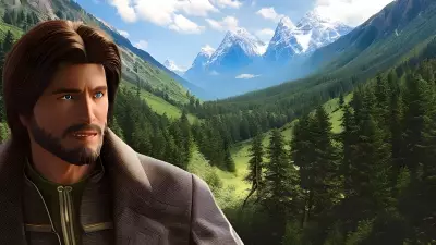 Reclusive Public Figure Surrounded by Mountain Majesty