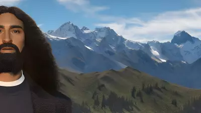 Reclusive Public Figure Surrounded by Mountain Majesty