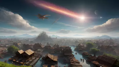 Skyline Bazaar A Magical Floating Marketplace