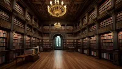 Enchanted Library Where Books Come to Life
