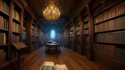 Enchanted Library Where Books Come to Life