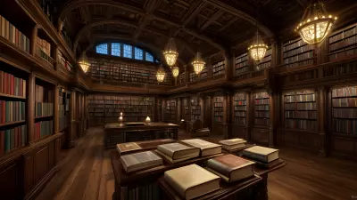 Enchanted Library Where Books Come to Life