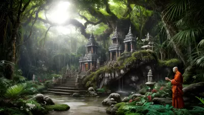 Temple of Enchantments Tiger Monks in the Jungle