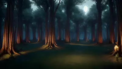 Enchanted Wonders Mythical Beings in an Otherworldly Forest