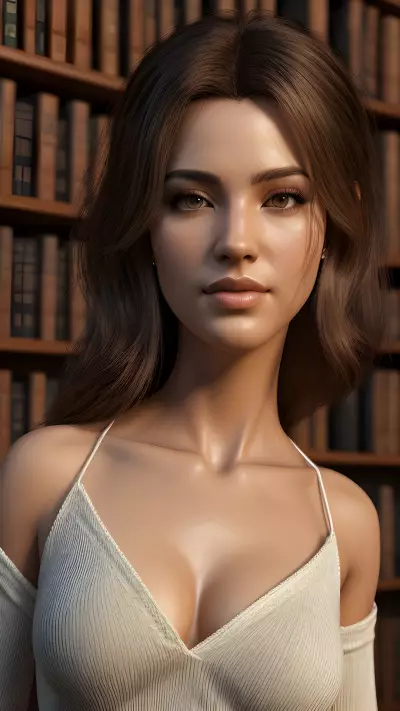 Mood in the Quiet Library