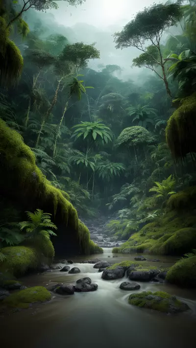 Chasing Dreams An Artistic Retrospective on the Rainforest