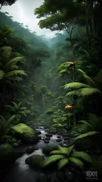 Chasing Dreams An Artistic Retrospective on the Rainforest