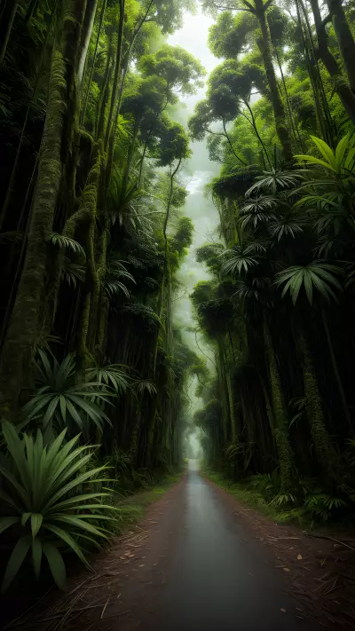 Chasing Dreams An Artistic Retrospective on the Rainforest