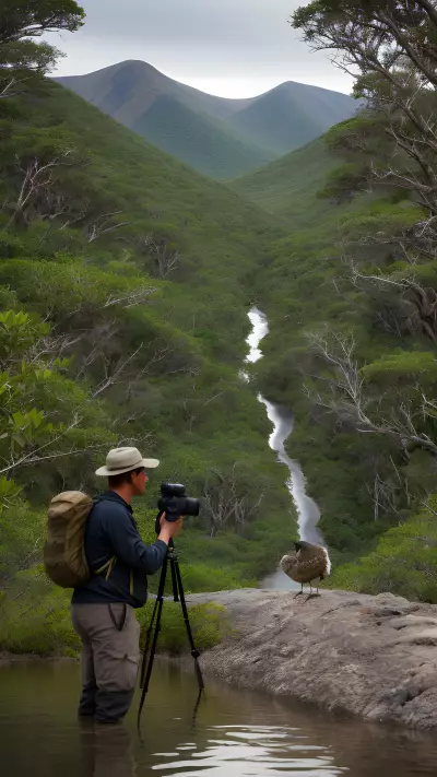Capturing the Avian Wonders of Remote Locations for Wildlife Conservation