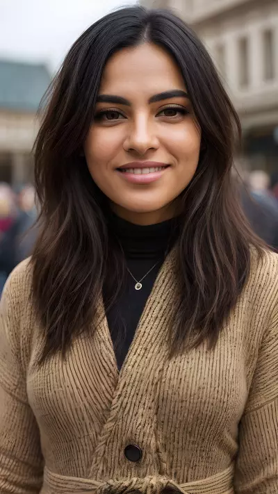 Inclusive Portraits of Authentic Emotions in a Historic City Square