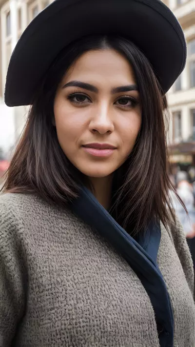 Inclusive Portraits of Authentic Emotions in a Historic City Square