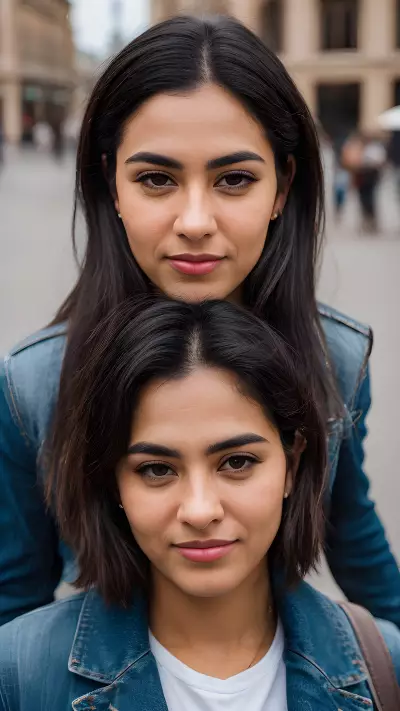 Inclusive Portraits of Authentic Emotions in a Historic City Square