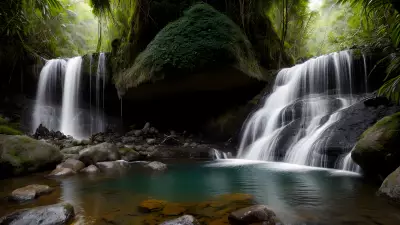 Prowess of Predators in the Rainforest Capturing Waterfalls in Waheed Haram Khwar