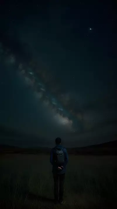 Teacher under the Starry Night An Experimental Art Piece