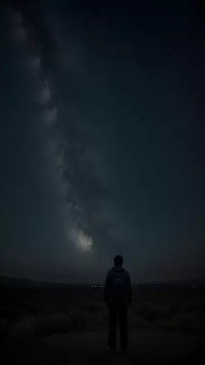 Teacher under the Starry Night An Experimental Art Piece