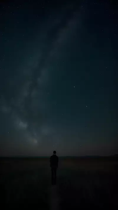 Teacher under the Starry Night An Experimental Art Piece