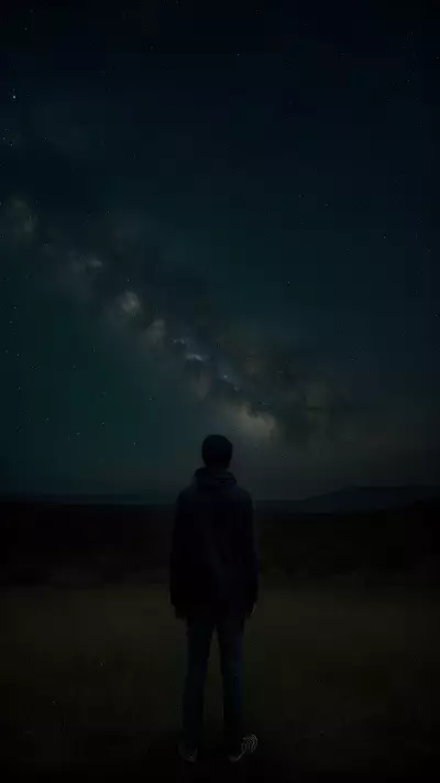 Teacher under the Starry Night An Experimental Art Piece