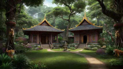 Jungle Palace of the Tiger Monks