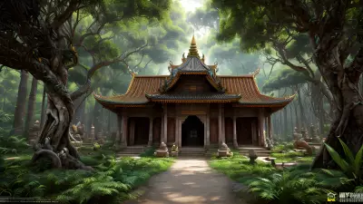 Jungle Palace of the Tiger Monks