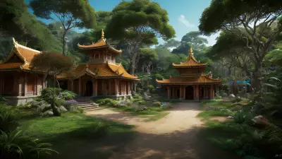 Jungle Palace of the Tiger Monks