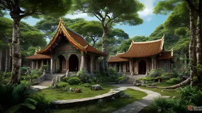 Jungle Palace of the Tiger Monks