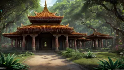 Jungle Palace of the Tiger Monks