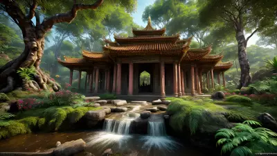 Jungle Palace of the Tiger Monks