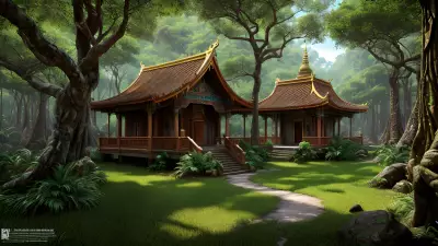 Jungle Palace of the Tiger Monks