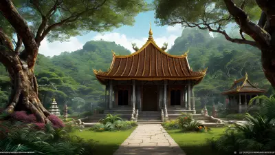 Jungle Palace of the Tiger Monks