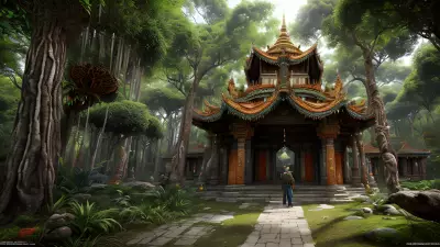Jungle Palace of the Tiger Monks