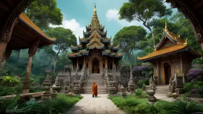 Jungle Palace of the Tiger Monks