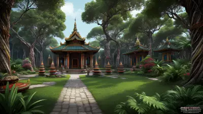 Jungle Palace of the Tiger Monks
