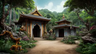 Jungle Palace of the Tiger Monks