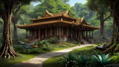 Jungle Palace of the Tiger Monks