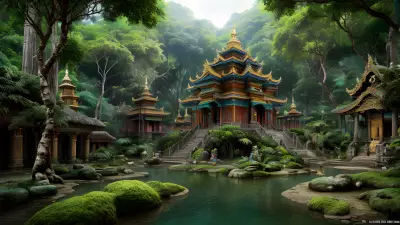 Jungle Palace of the Tiger Monks