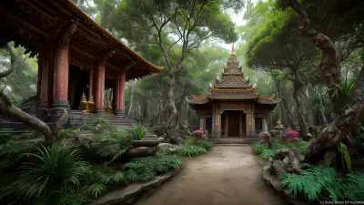 Jungle Palace of the Tiger Monks