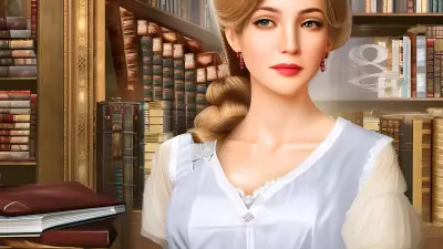 Classically Quiet Library Study An Enchanting Vintage Portrait