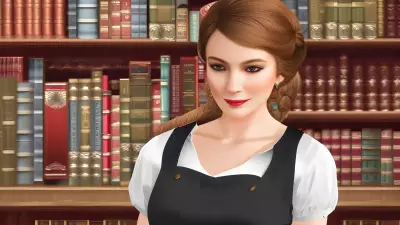 Classically Quiet Library Study An Enchanting Vintage Portrait