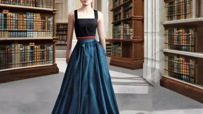Classically Quiet Library Study An Enchanting Vintage Portrait