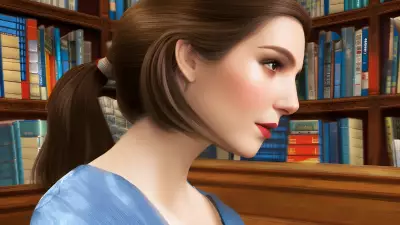 Classically Quiet Library Study An Enchanting Vintage Portrait