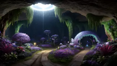 Glowing Kingdom beneath the Earth