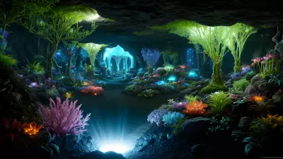 Glowing Kingdom beneath the Earth