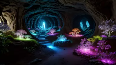 Glowing Kingdom beneath the Earth