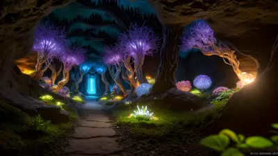 Glowing Kingdom beneath the Earth