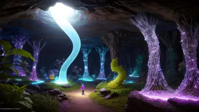Glowing Kingdom beneath the Earth