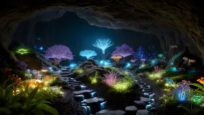 Glowing Kingdom beneath the Earth