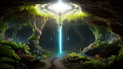 Glowing Kingdom beneath the Earth