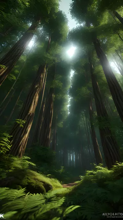Enchanted Weapons in the Forest Canopy
