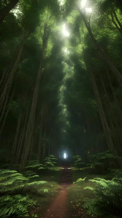Enchanted Weapons in the Forest Canopy